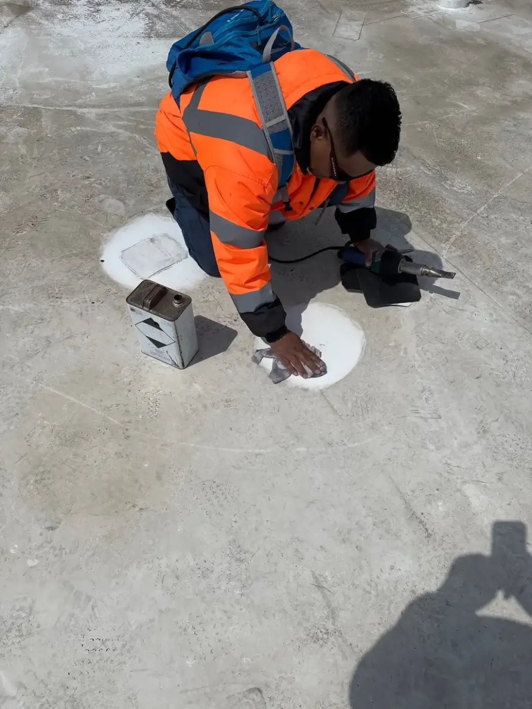 Flashing and seam work in Michigantown